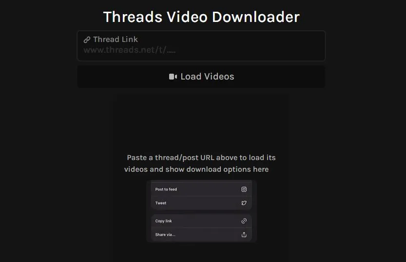 Threads Video Download Online 2025 High Quality No Watermark