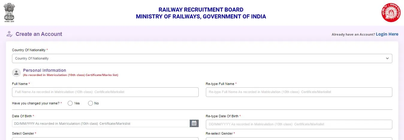 RRB Group D Recruitment 2025 Online Apply Best