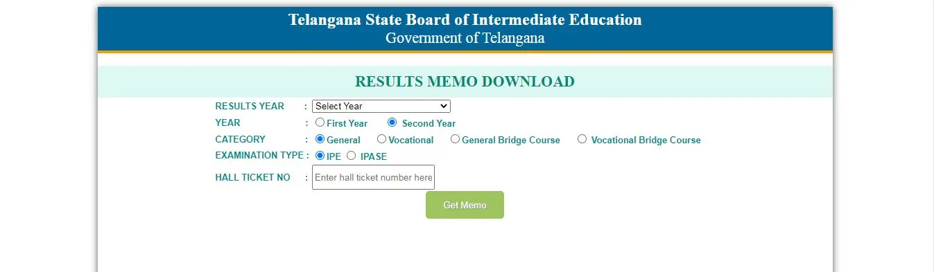 TS Inter 2nd Year Results 2025 Check Telangana Board 12th Result Online