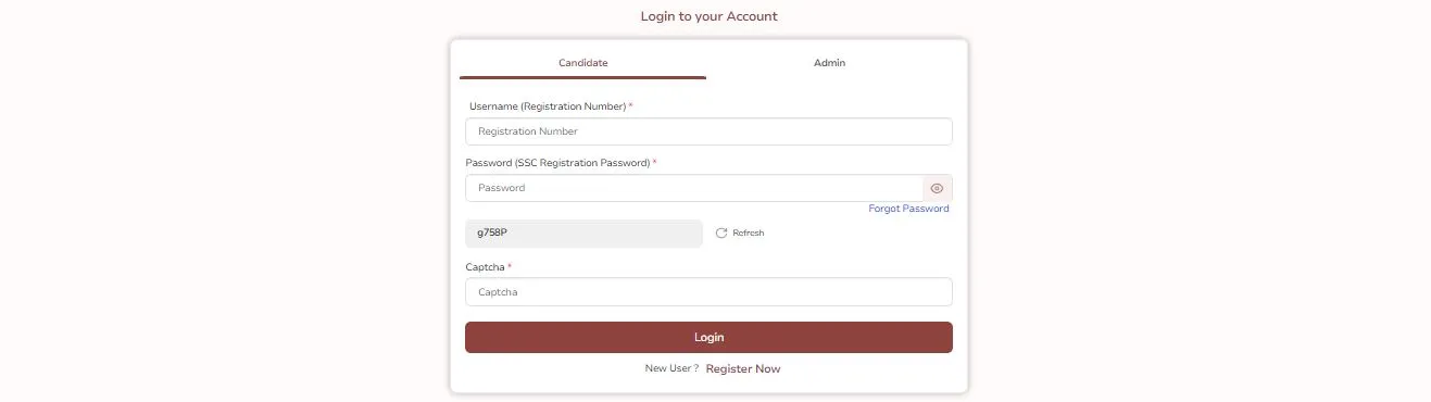 SSC OTR Registration Link With Aadhar 2025 and Aadhar Already Error