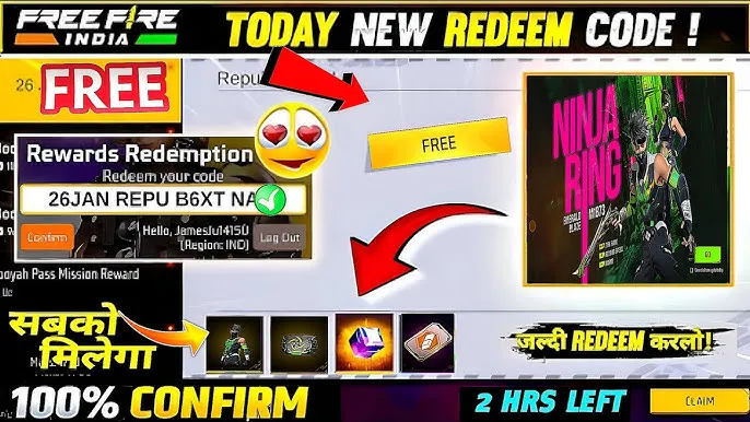 Free Fire Max Redeem Code Today 2025: New India Server and Diwali Rewards Revealed.