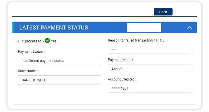pm kisan beneficiary status by aadhaar number