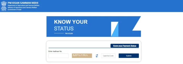 PM Kisan Payment Status 2025 Check Online with Aadhaar Card or Mobile Number