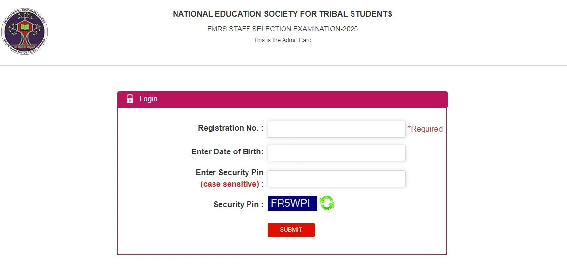 ईएमआरएस टीचिंग और नॉन-टीचिंग एडमिट कार्ड 2025 सर्वश्रेष्ठ लिंक | EMRS Teaching & Non-Teaching Admit Card 2025 Best Link