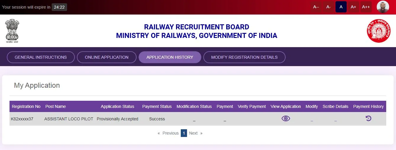 रेलवे आरआरबी एएलपी आवेदन स्थिति 2025 सर्वश्रेष्ठ लिंक की जाँच करें | Railway RRB ALP Application Status 2025 Check Best Link