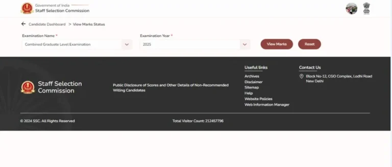 एसएससी सीजीएल नॉर्मलाइज्ड स्कोर कार्ड 2025 टियर 1 मार्क्स बेस्ट लिंक | SSC CGL Raw Normalized Score Card 2025 Tier 1 Marks Best Link