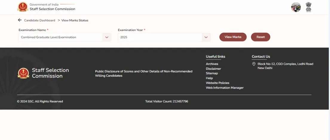 एसएससी सीजीएल नॉर्मलाइज्ड स्कोर कार्ड 2025 टियर 1 मार्क्स बेस्ट लिंक | SSC CGL Raw Normalized Score Card 2025 Tier 1 Marks Best Link
